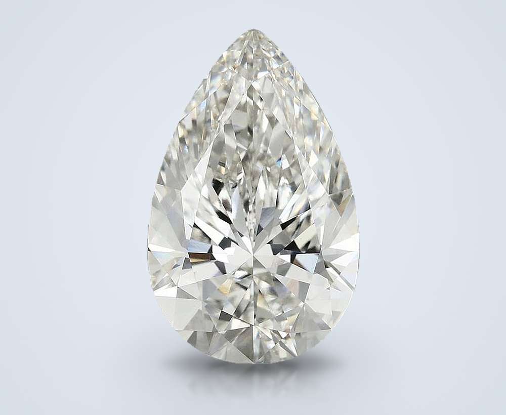 5.82 Carat Pear Lab Diamond