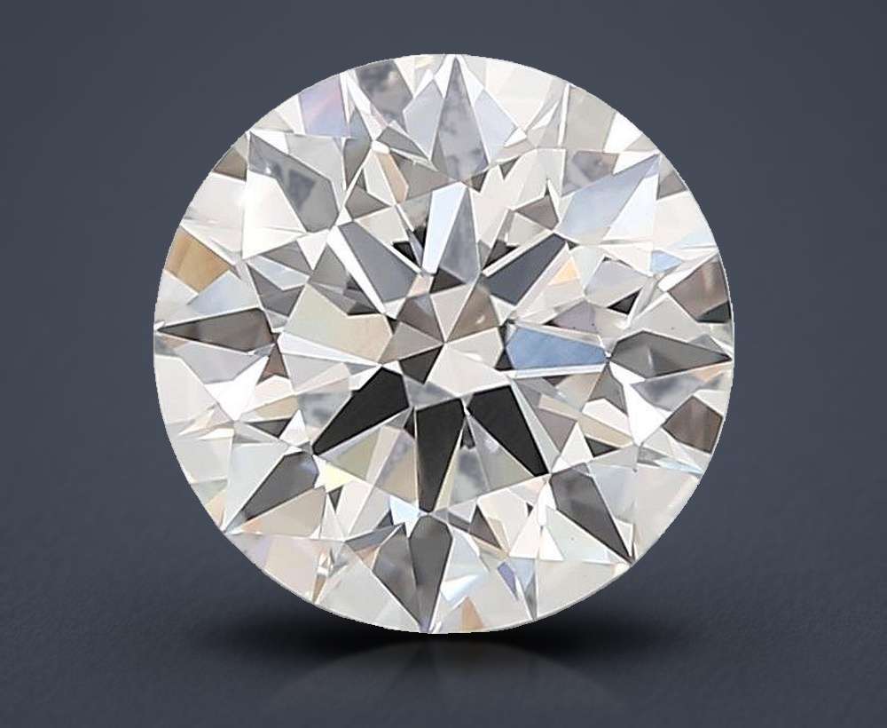 4.02 Carat Round Lab Diamond