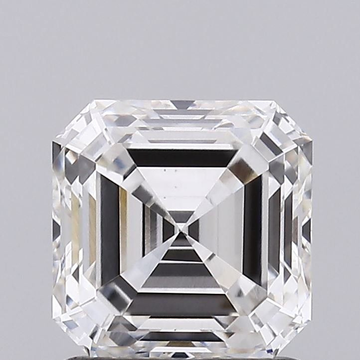 1.19ct H VS1 Rare Carat Ideal Cut Asscher Lab Grown Diamond