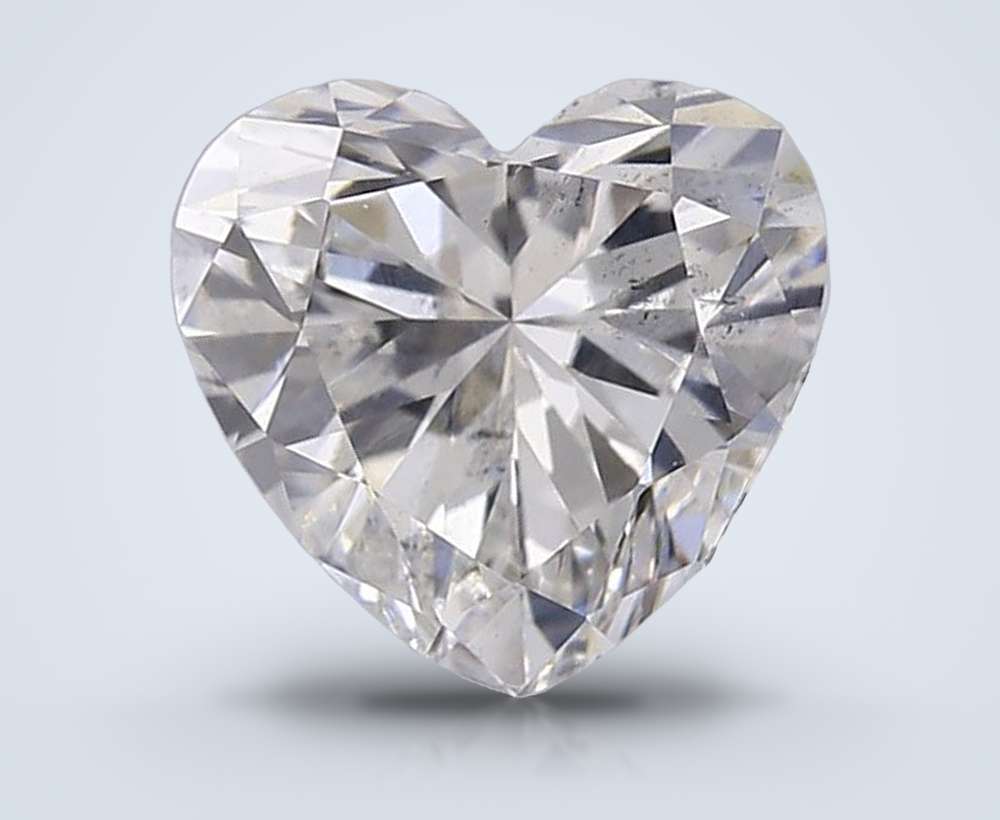 0.80 Carat Heart Lab Diamond