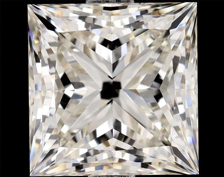 3.59ct I VVS2 Rare Carat Ideal Cut Princess Lab Grown Diamond