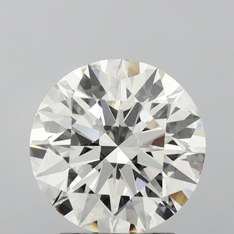 3.27ct H VVS2 Rare Carat Ideal Cut Round Lab Grown Diamond