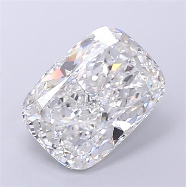 5.99ct F VS1 Rare Carat Ideal Cut Cushion Lab Grown Diamond