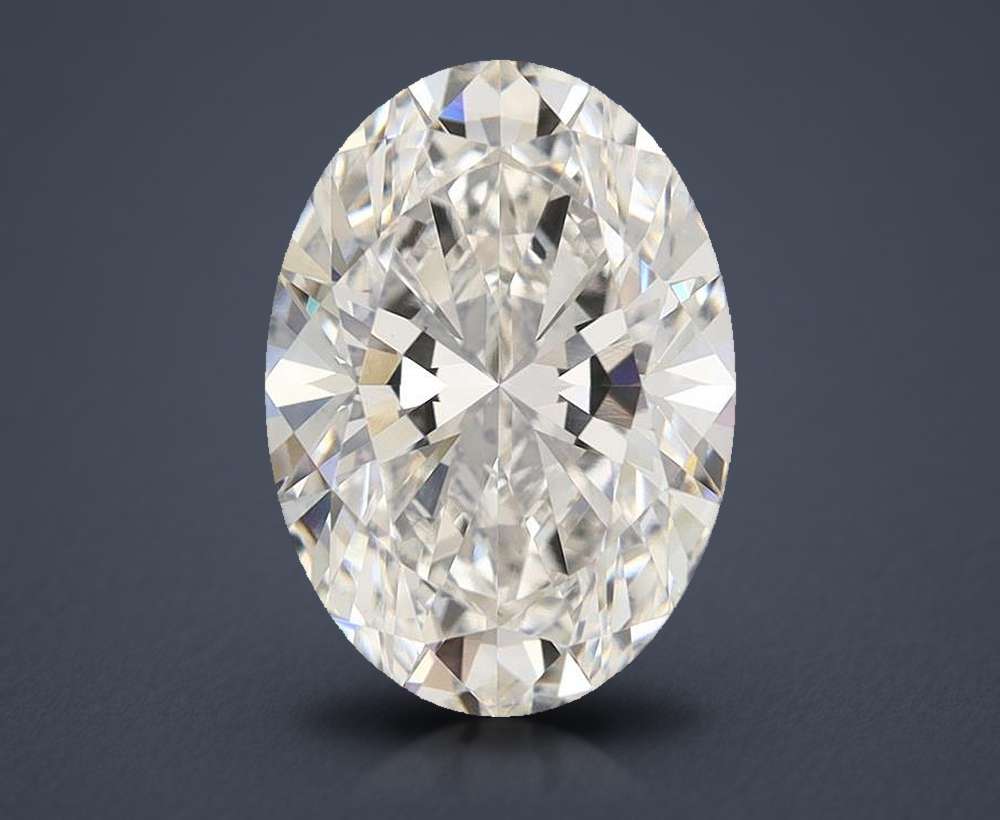 3.71 Carat Oval Lab Diamond