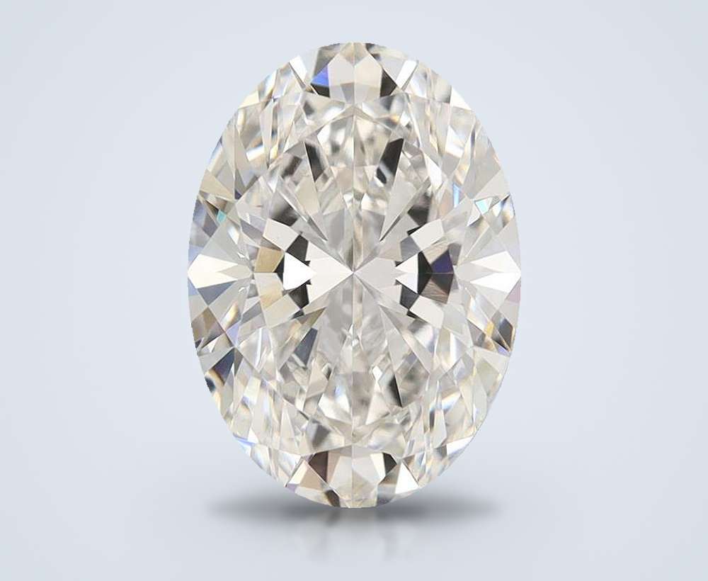 3.71 Carat Oval Lab Diamond