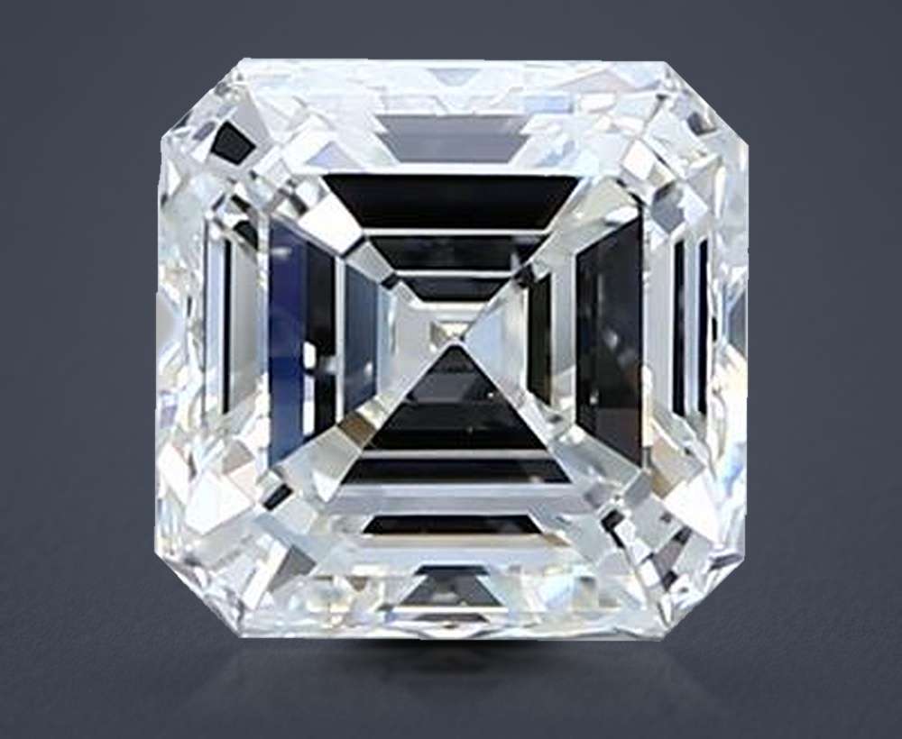 1.50 Carat Asscher Natural Diamond