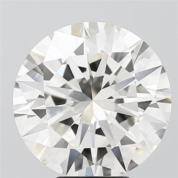 5.47ct H VVS2 Excellent Cut Round Lab Grown Diamond