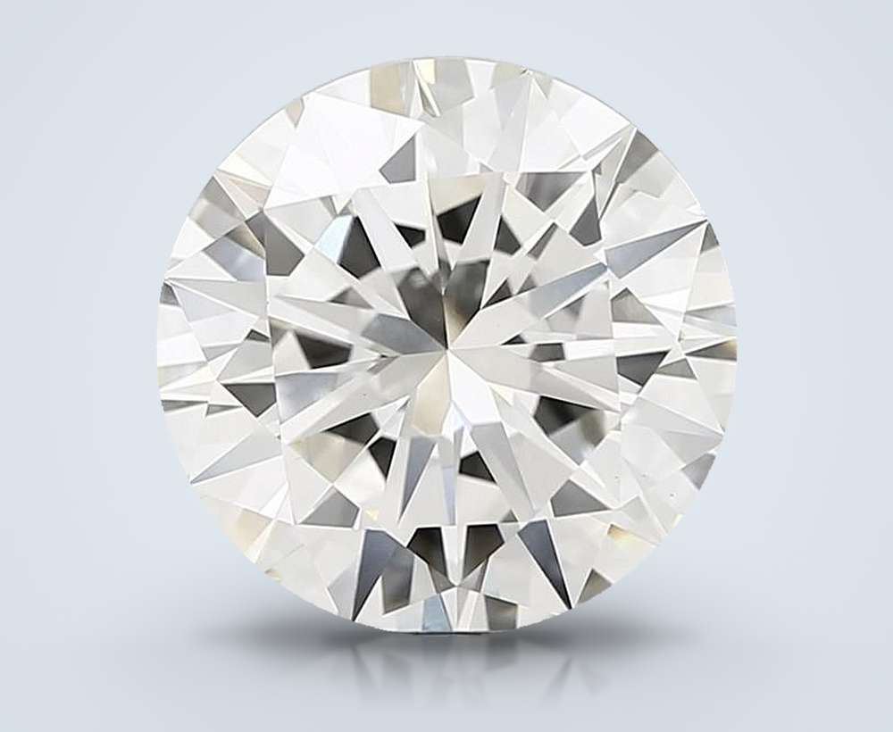 5.47 Carat Round Lab Diamond