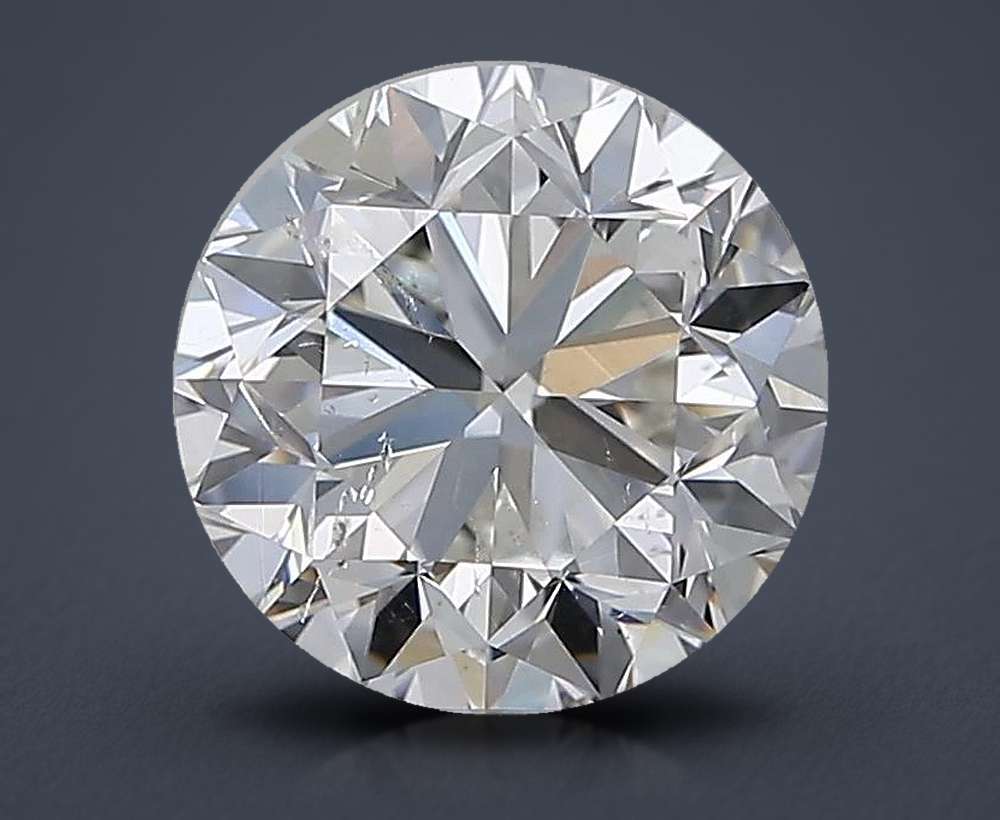 2.50 Carat Round Natural Diamond