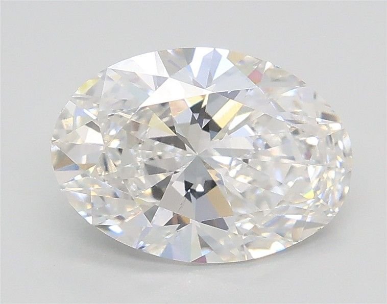1.51ct D VS2 Rare Carat Ideal Cut Oval Lab Grown Diamond