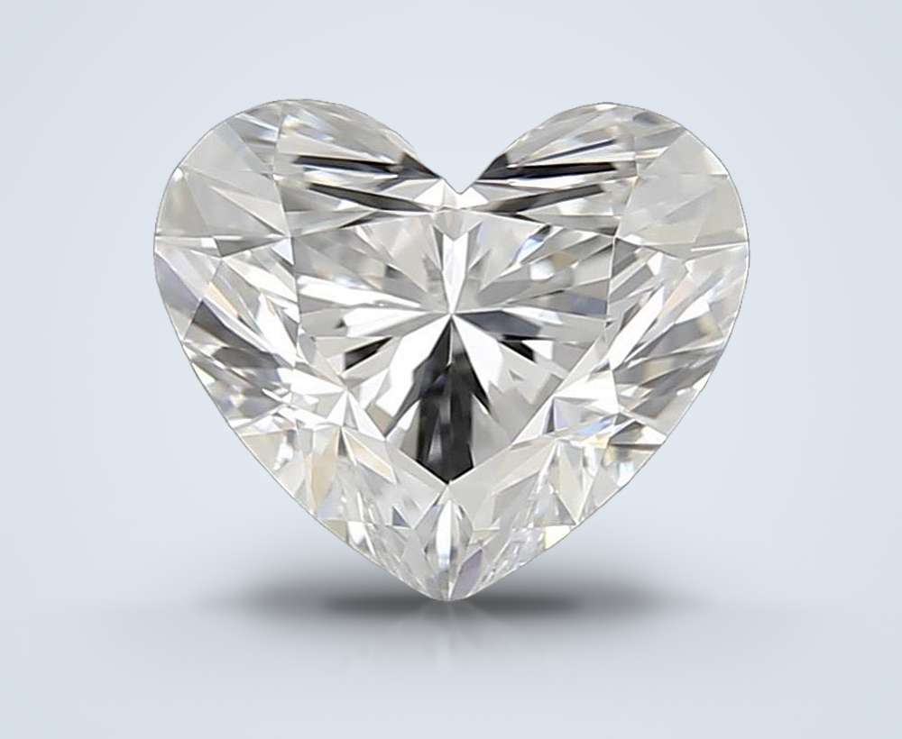 0.81 Carat Heart Lab Diamond