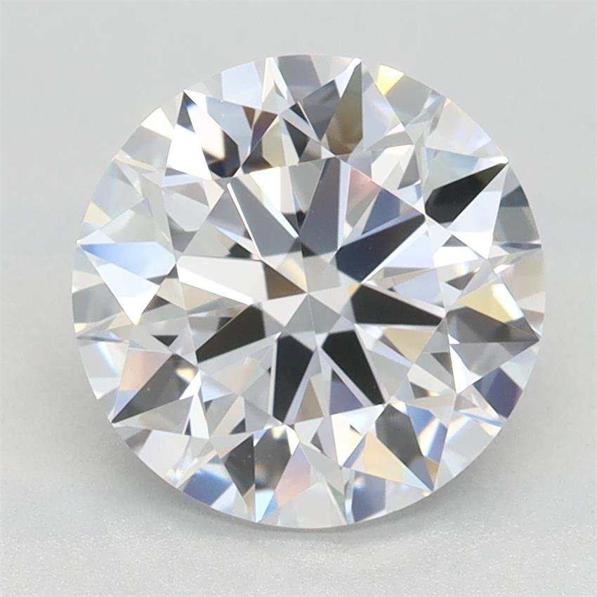 2.09ct D VVS1 Rare Carat Ideal Cut Round Lab Grown Diamond