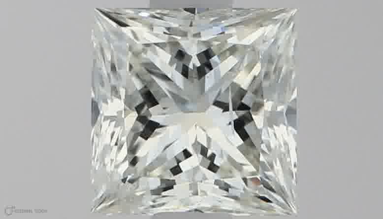 0.71ct K SI2 Very Good Cut Princess Diamond