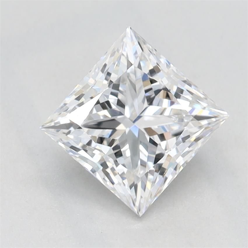 1.14ct D VVS1 Rare Carat Ideal Cut Princess Lab Grown Diamond
