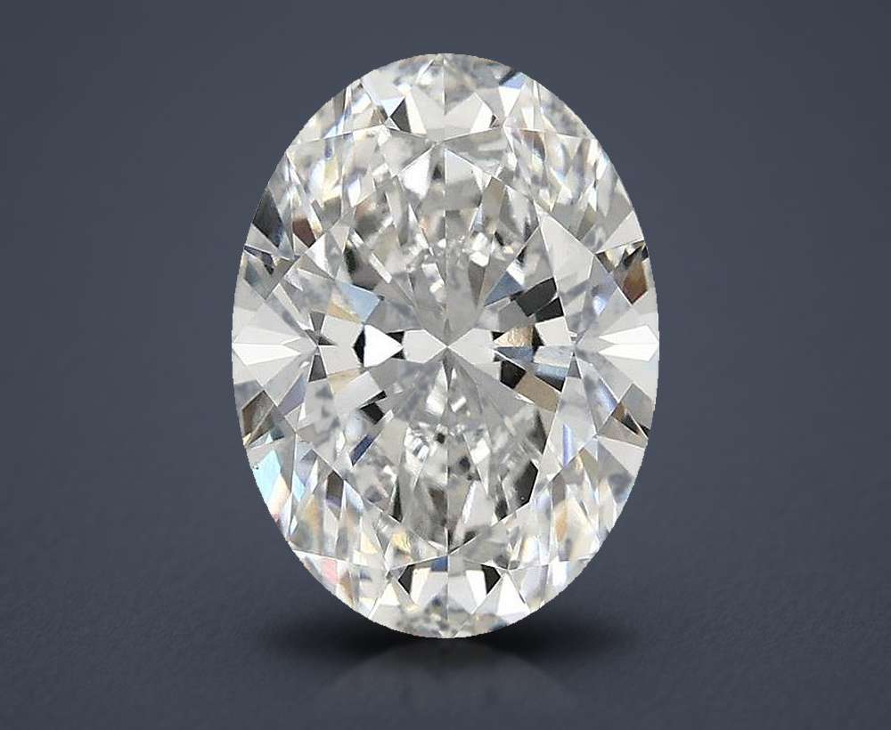 2.58 Carat Oval Lab Diamond