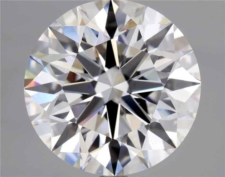 5.02ct E VS2 Rare Carat Ideal Cut Round Diamond