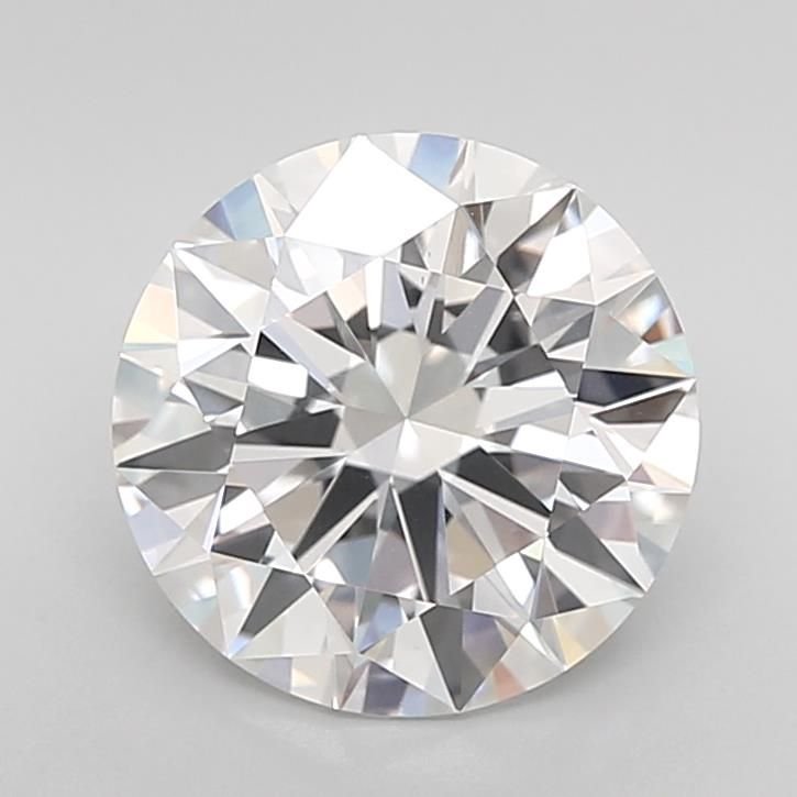 3.01ct F VS1 Rare Carat Ideal Cut Round Lab Grown Diamond