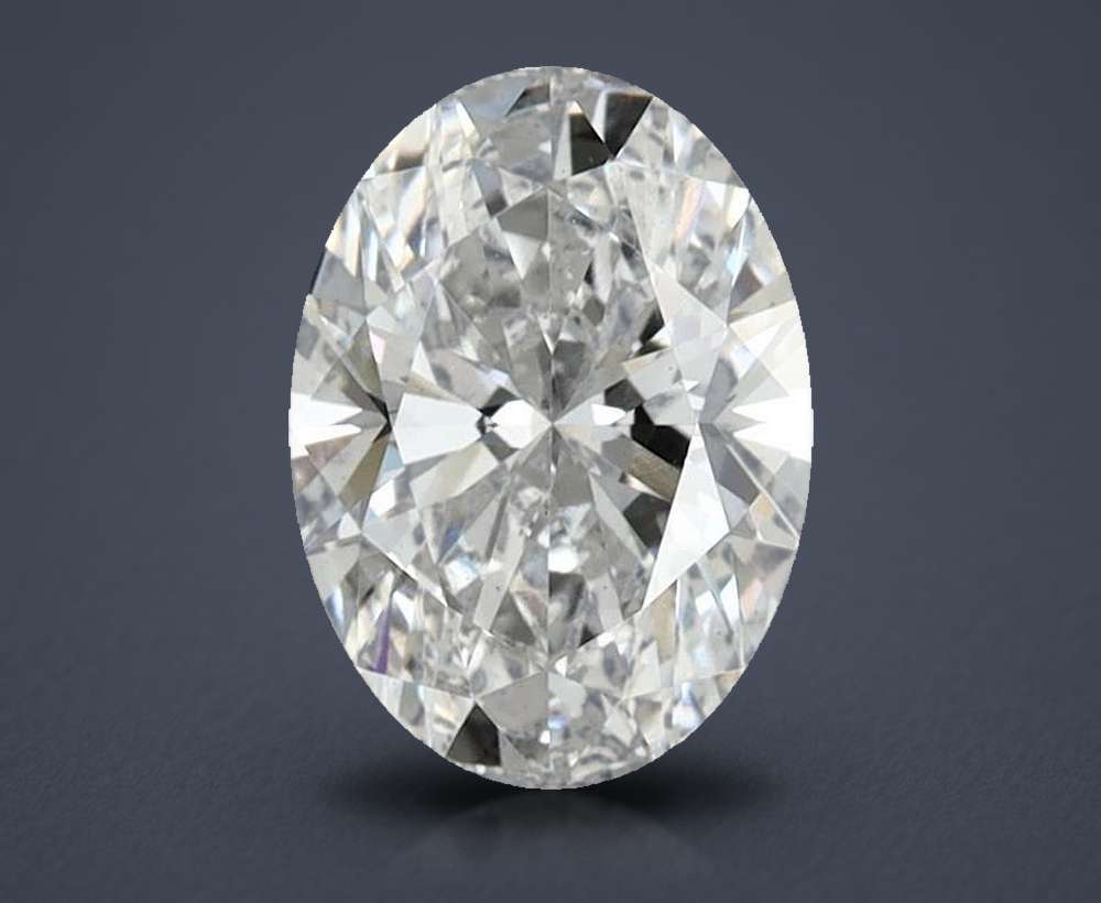 1.46 Carat Oval Lab Diamond