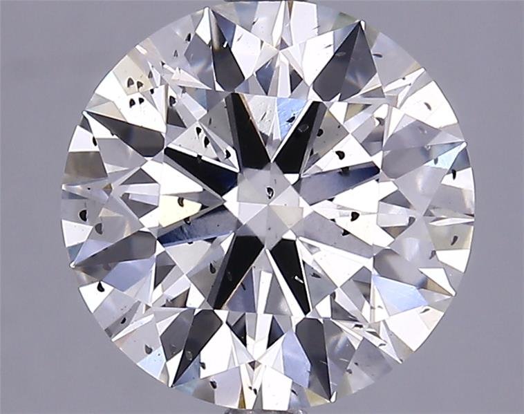 3.35ct G SI2 Rare Carat Ideal Cut Round Lab Grown Diamond