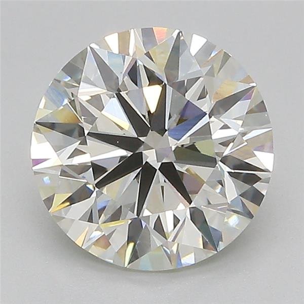 2.80ct I VS1 Excellent Cut Round Lab Grown Diamond