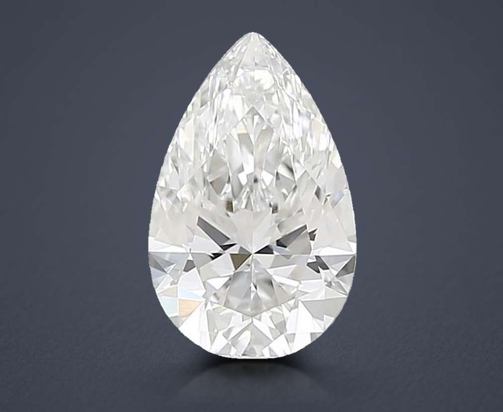 1.53 Carat Pear Lab Diamond
