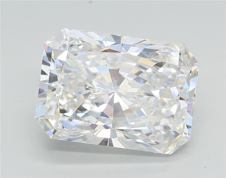 3.51ct E VS1 Rare Carat Ideal Cut Radiant Lab Grown Diamond