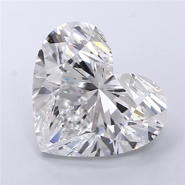 10.06ct F VS2 Rare Carat Ideal Cut Heart Lab Grown Diamond