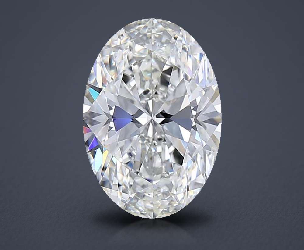 2.51 Carat Oval Lab Diamond