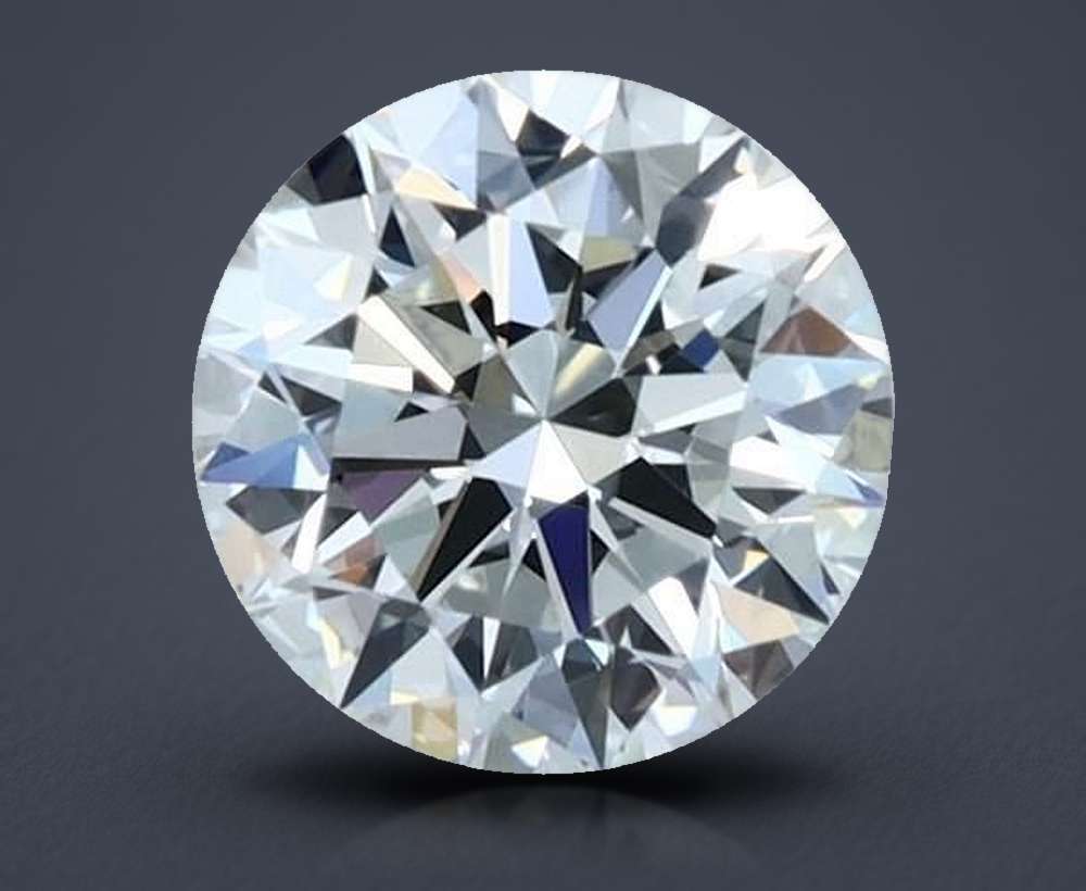 0.65 Carat Round Natural Diamond