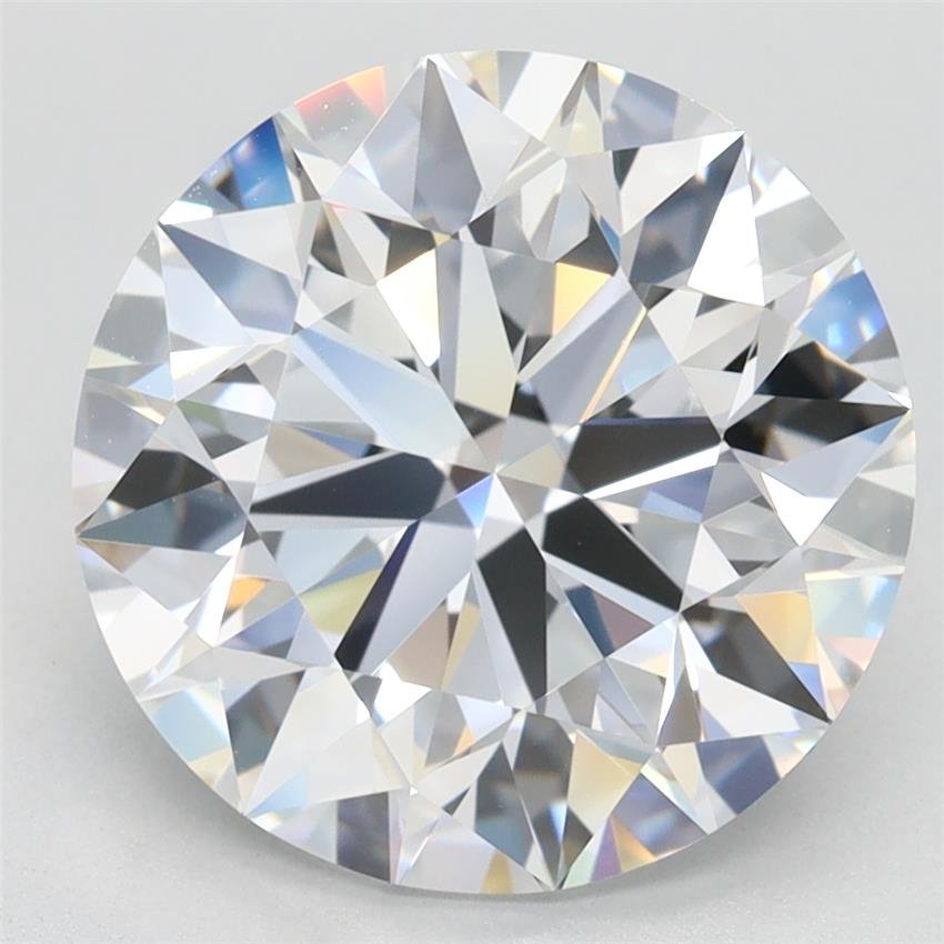 4.50ct E VVS1 Rare Carat Ideal Cut Round Lab Grown Diamond