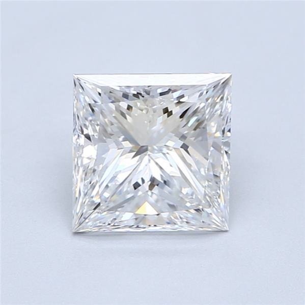 2.01ct E VS2 Rare Carat Ideal Cut Princess Diamond