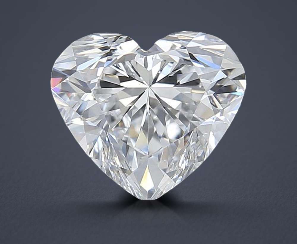 0.80 Carat Heart Natural Diamond