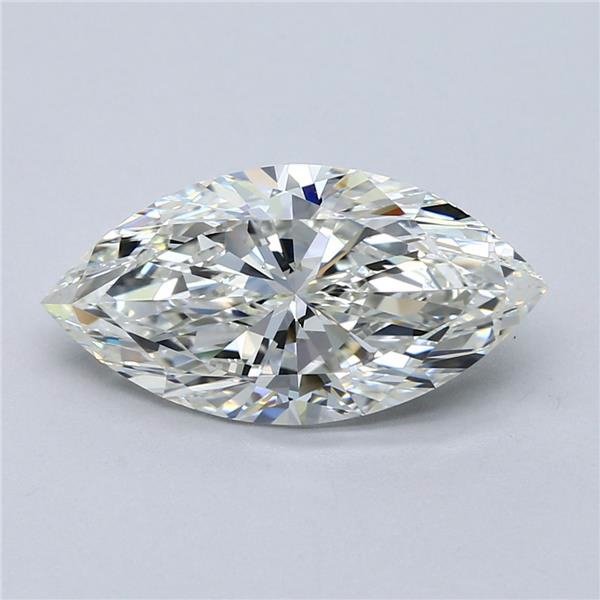 3.70ct I SI1 Rare Carat Ideal Cut Marquise Diamond