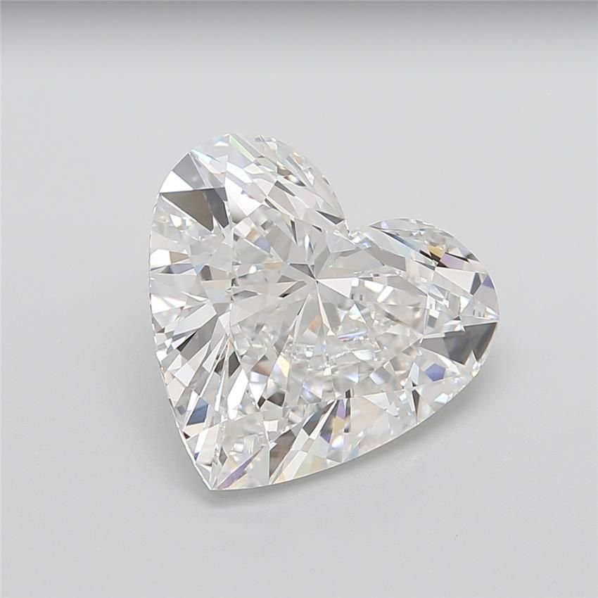 8.27ct F VVS2 Rare Carat Ideal Cut Heart Lab Grown Diamond