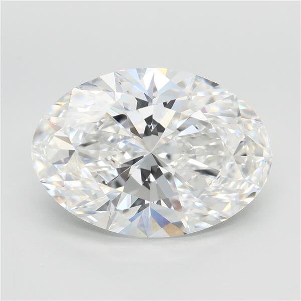 5.34 Carat Oval Lab Diamond