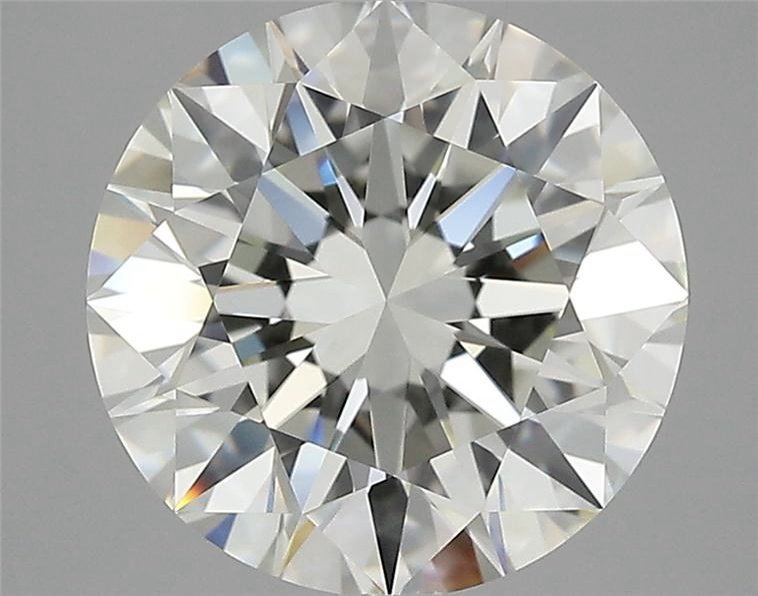 3.30ct I VVS1 Rare Carat Ideal Cut Round Diamond