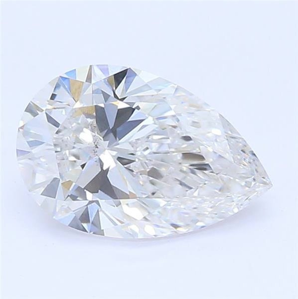 0.70ct E SI1 Rare Carat Ideal Cut Pear Lab Grown Diamond