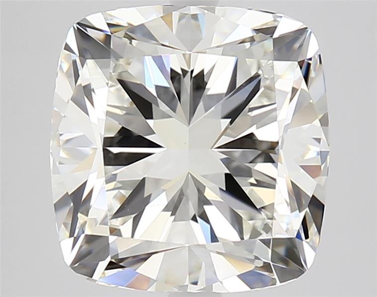 5.23ct I VS2 Rare Carat Ideal Cut Cushion Diamond