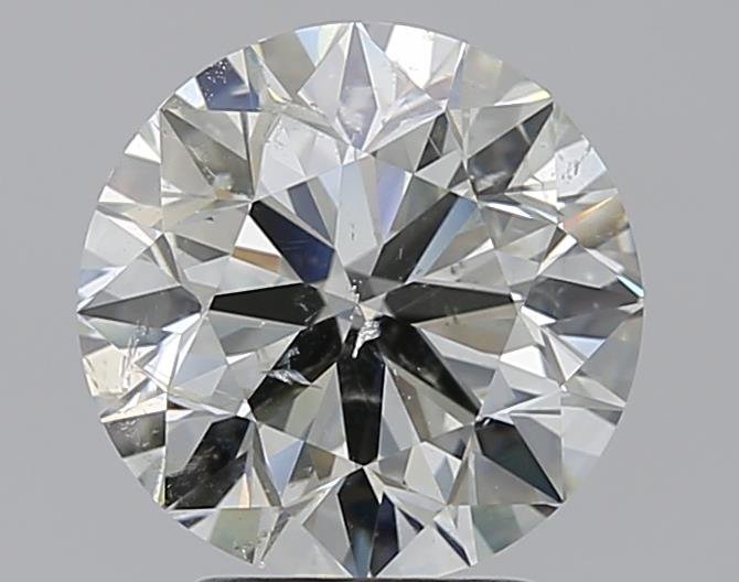 3.01ct I SI2 Excellent Cut Round Diamond