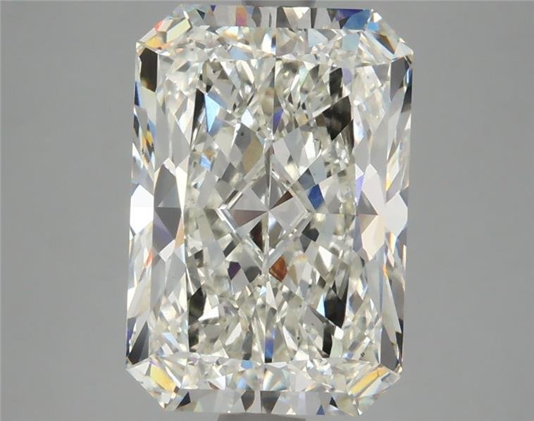 4.57ct H VS2 Rare Carat Ideal Cut Radiant Lab Grown Diamond