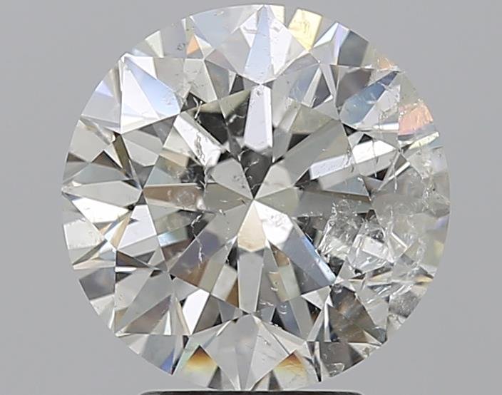 3.50ct H SI2 Excellent Cut Round Diamond