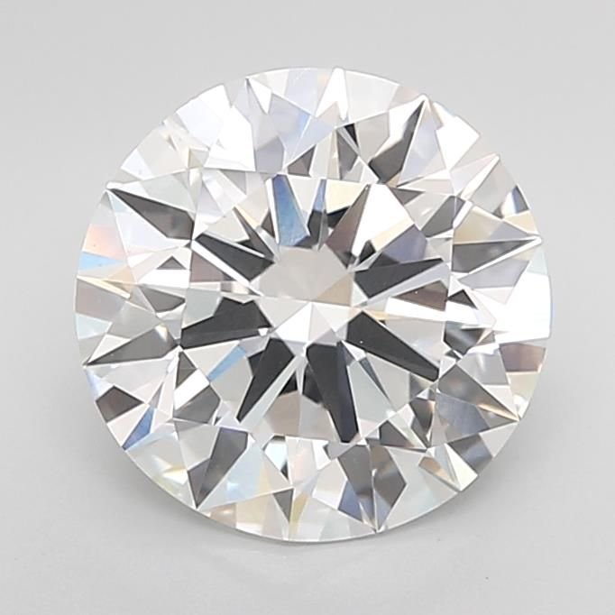4.05ct D VS1 Rare Carat Ideal Cut Round Lab Grown Diamond