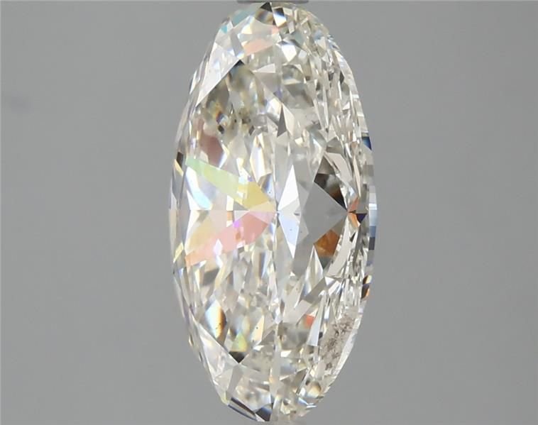 3.49ct H SI1 Rare Carat Ideal Cut Oval Lab Grown Diamond