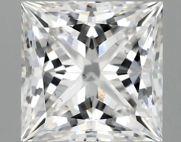 1.09ct E SI1 Rare Carat Ideal Cut Princess Lab Grown Diamond