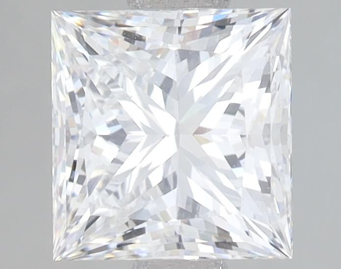 2.10ct E VS1 Rare Carat Ideal Cut Princess Lab Grown Diamond