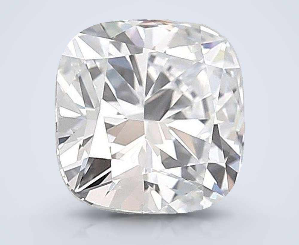 1.61 Carat Cushion Lab Diamond