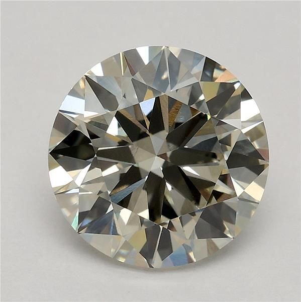 2.51ct K VVS2 Rare Carat Ideal Cut Round Lab Grown Diamond