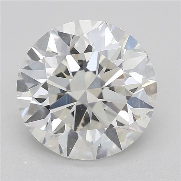 2.20ct H SI1 Rare Carat Ideal Cut Round Diamond