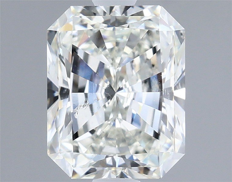 2.00ct J SI2 Rare Carat Ideal Cut Radiant Diamond