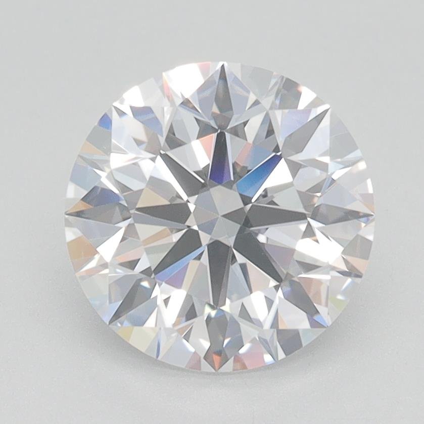 2.04ct D VVS1 Rare Carat Ideal Cut Round Lab Grown Diamond